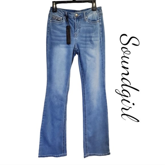 Soundgirl Denim - NEW Soundgirl Denim Jeans Western Juniors Size 9